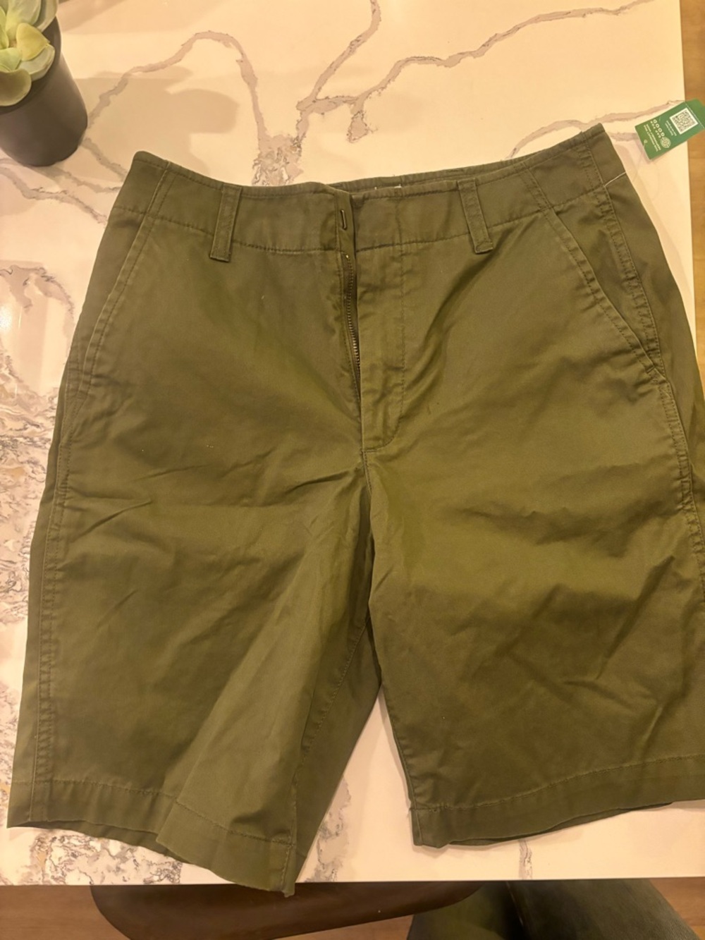 Gap Olive Green women’s Chino Shorts